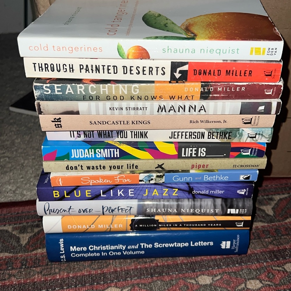 Christian book collection 15 titles